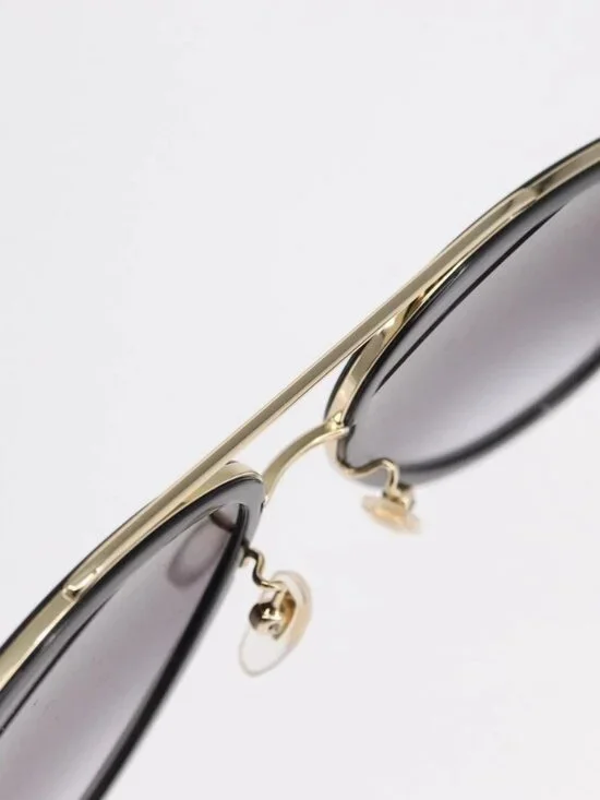 GUCCI Sunglasses metal Black Auth BA10537V - Picture 9 of 14